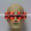 Nightclub bar Carnival Halloween Christmas party supplies, Light glasses LED glasses 8 lights glasses
