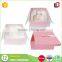 Latest design large clamshell luxurious sex girl party dresses packaging box