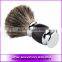 JDK Resin shaving brush handle Black badger knot shaving brush with private label