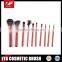 Cosmetic/Makeup Brush Set With Various Handle Colors, Made of Nylon And Goat Hair