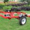 8x4ft High Quality Red Power Coated Foldable Utility Trailer