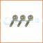 alibaba high quality yellow zinc plated ball head screw