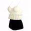 2017 hot selling latest new design high waist swim wear