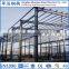 Fireproof prefabricated steel workshop with 5 tons crane