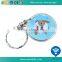 13.56mhz MF Desfire 2k RFID PVC keyfob/ keychain/ key tag for door access control