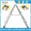 Aluminum alloy A-shape Lattice Gin Pole Stringing Euqipment with Manual Winch