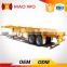 Top Ranking 2-3 Axles 20-40ft Trailers or Container Semi Trucks or Skeleton semi trailer container chassis for Exporting