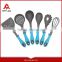 Plastic nylon kitchen utensils slotted turner/spoon/spaghetti server/ladle for modern kitchen designs