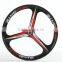 26inch 3 spoke lightest strongest magnesium alloy bike wheel /fixed gear type hub bike wheel