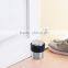 Solid Stainless Steel Door Stops Screw Mount Floor Door Stopper With TPR