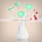 USB Flower Vase Shaped Led Motion Sensor Night Light