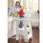 New design Step-Up Kitchen Helper Stools kids step ladder stool with handrail foot stool