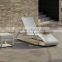 Stylish design outdoor chaise lounge cane patio sun lounger beach chair