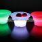 led lighting flower planter, 16 colors change plastic led illuminate flower pot