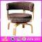 New wooden furniture set room sofa chair,colorful wooden toy chair wholesale,modern design living room wood sofa chairs W08F037