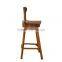 Bar Stool Classic Mahogany Wood