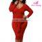 wholesale fat women four color big size dresses