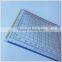 Durable flexible plastic Nautial grid protractor / square aviation protractor plotter ( 1 mm thickness ) # KPP-4