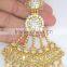 JHOOMAR JHUMAR side passa TIKA PEARL POLKI hair accessory