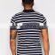 New Arrival Wholesale Price Summer Casual 180g 100% Cotton Custom Short Sleeve Stripe Mens POLO Shirt