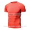 cheap wholesale quick dry t-shirt mens gym fitness wear tshirt with custom printed logo blank dri fit shirts