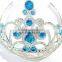 Frozen cosplay Elsa wig + crown + wand for kids cosplay accessories