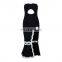 Amigo 2017 christmas tube party dresses Black and white hollow out vent Barelegged Mermaid bandage dress for women