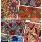 African block printed wax wax fabric for garment
