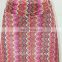 In stock Items hollow out colorful african print maxi skirt long skirt