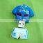 Hot Selling USB 2.0 Polo Shirt Shape Pvc 2tb Usb Flash Drive With Logo
