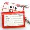 wholesale rubber soft pvc metal custom plastic silicone leather luggage tag