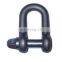 forged adjustable carbon steel d shackle