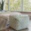 Nordic style bohemian ottoman pouf chair cotton weave poufs ottomans floor cushions for bedroom
