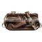 2021 Clamp opening large size luxury armpit chain soft PU leather thick chain handbag cloud bag dumpling folding cloud bag solid