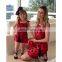 Polka Dot Sleeveless Mother and daughter Matching Dresses Family Look mommy and me Clothes mom Baby Girl Dress Clothing NO BELT