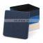 RTS factory wholesale  popular color palette square folding storage stool ottoman modern living room stool