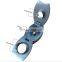 HQ Titanium  foldable  metal cigar punch with stainless steel blade