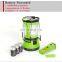 600 lumens camping lamp 18650 battery Rechargeable Camping Lantern with Detachable Portable Flashlight