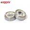 Free sample HXHV 608ZZ Bearing, Deep groove ball bearing 608z 608 zz 608zz for skateboard, skate bearings 608