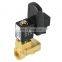 Ningbo Kailing is suitable for pressured air, water, light oil, pilot operated solenoid valve with timer