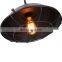 Old fashioned Decorative Iron Ceiling Pendant Lamp for bar cafe with edison bulb