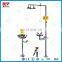 Factory Price Emergency safety shower & eye wash with foot pedal and ISO9000 Certificate