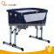 Swinging fashion design baby crib with 6-position height adjustable