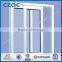 Double glazing PVC slding glass window with grill design/pvc sliding window