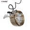 High performance vintage spotlight 6 LED bulbs classic stylish round motorcycle headlight