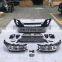 MAICTOP car accessories car body kit for highlander 2015-2017 upgrade to 2018 model good quality