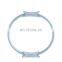 Custom Fitness Accessories eco-friendly double handle pilates yoga ring
