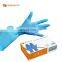 Blue nitrile  gloves 4mil  powder free screen touch  gloves nitrile gloves