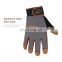 HANDLANDY Brown Cow Leather Camping Auto Mechanic gloves Protective Construction Hand Work Gloves