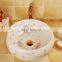 Modern home decoration table top art bathroom porcelain washing basin